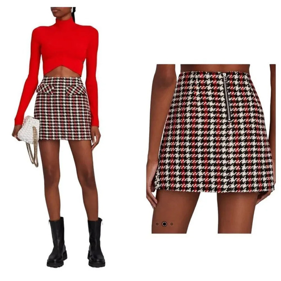 BAUM UND PFERDGARTENShanna Bouclé-Tweed Mini Skirt SzFR 42 or Us 10
